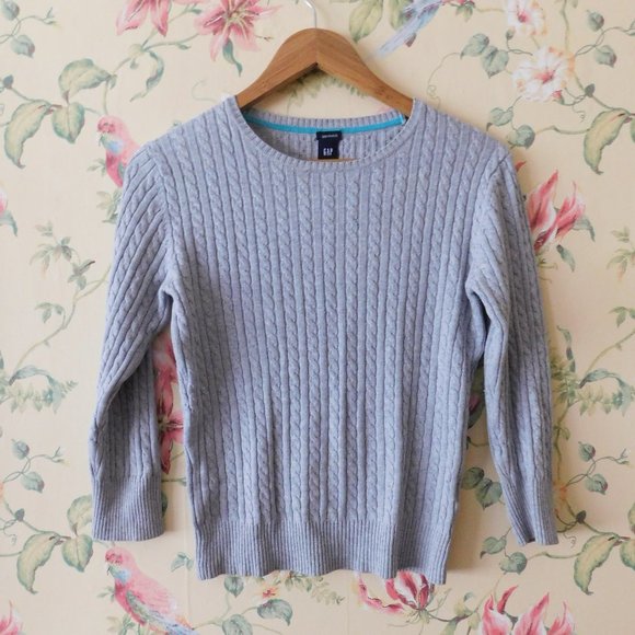 🐾Preppy Varsity Cable Sweater - Picture 2 of 8